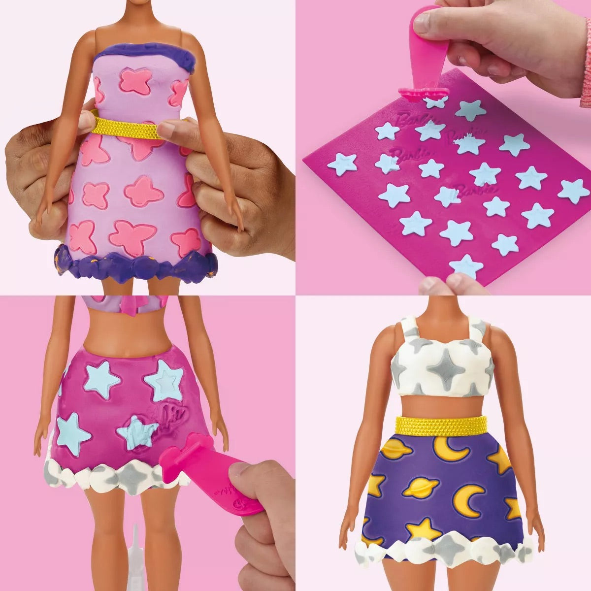 Play Doh Barbie Sparkles and Gems Pattern Pack