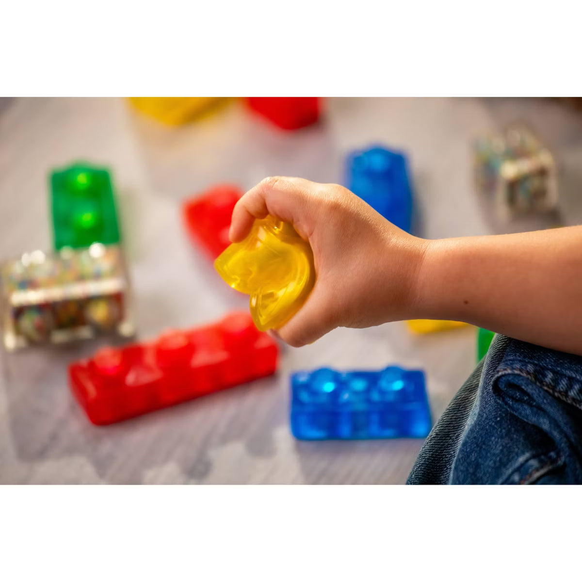 Jelly Blox 2-in-1 Stash & Stack Storage Case