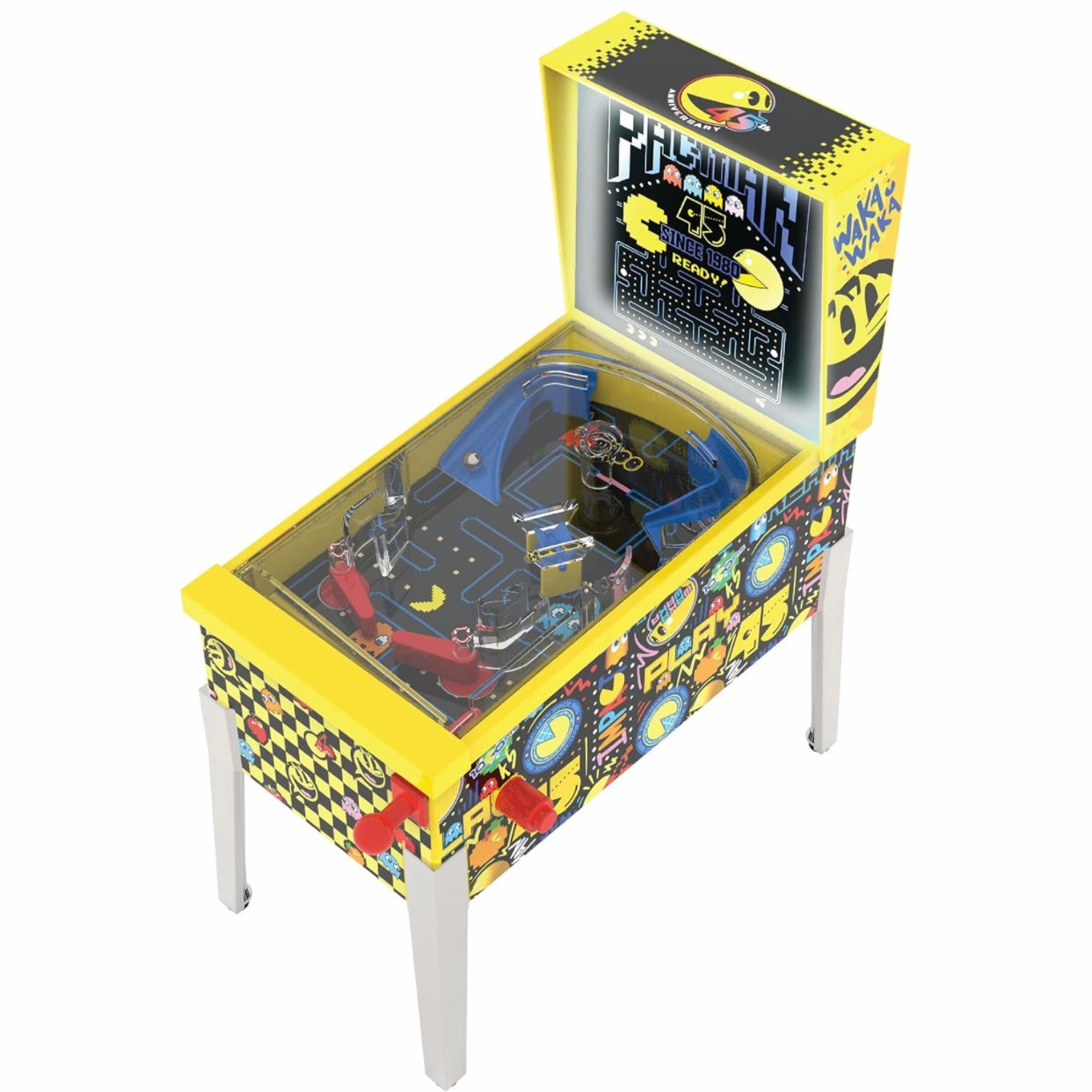 Pac-Man Mini Arcade Pinball Collector 45th Anniversary Edition