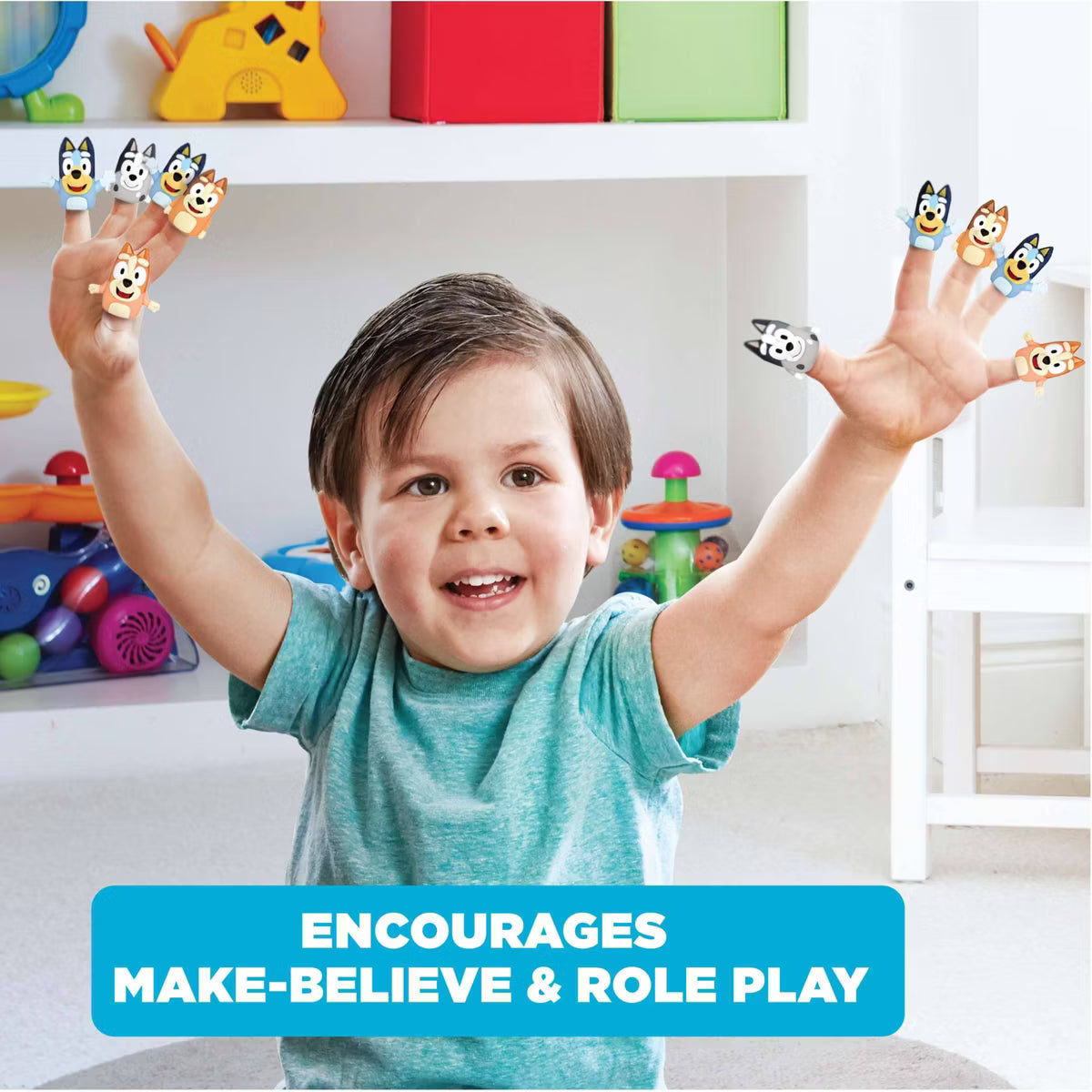Bluey Fingers Puppets