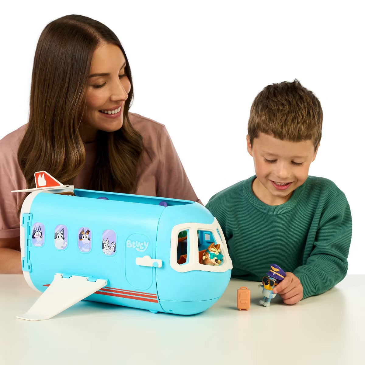 Bluey 3-in-1 Airplane Playset