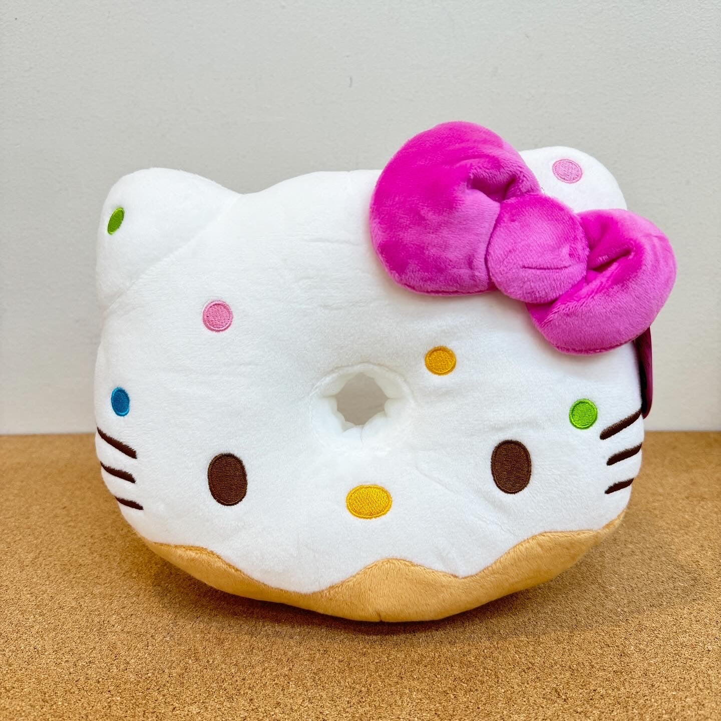 Hello Kitty & Friends Cafe Donut Plush-Hello Kitty 8”