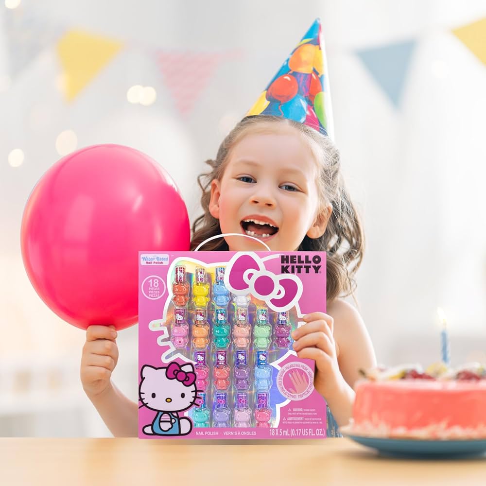 Townley Girl Hello Kitty Peel-Off Nail Polish Set