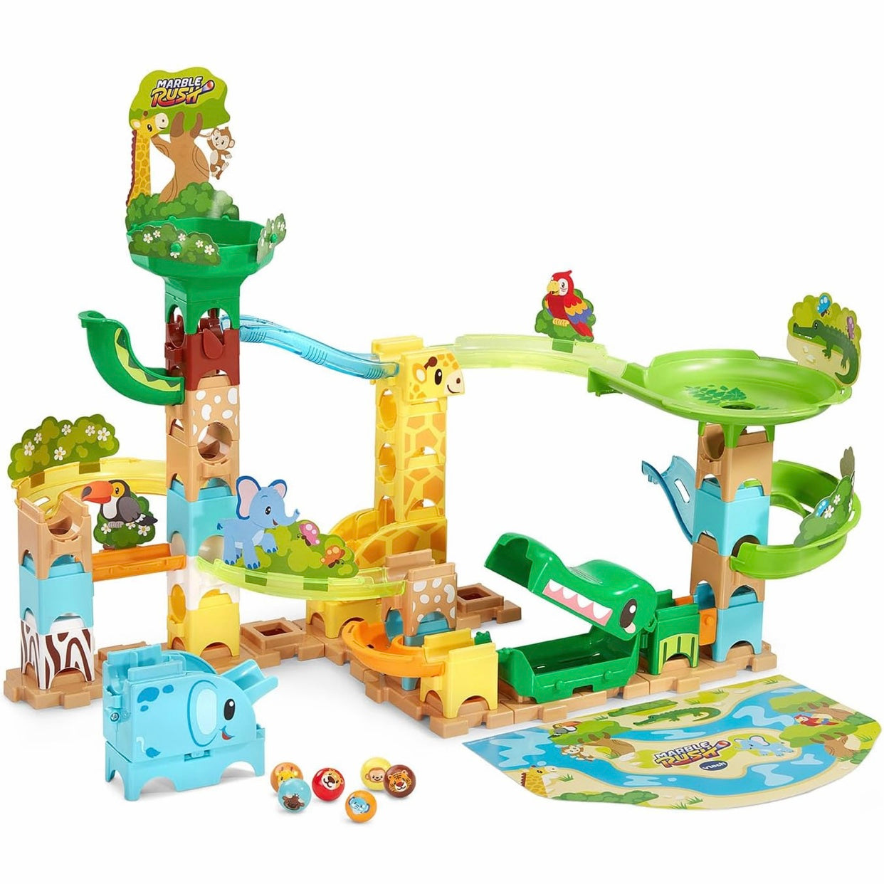 Vtech Marble Rush Jungle Journey Playset