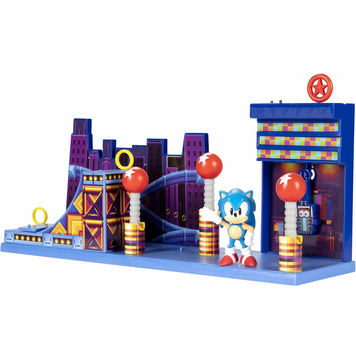 Sonic The Hedgehog 30th Anniversary StudioPolis Zone Playset