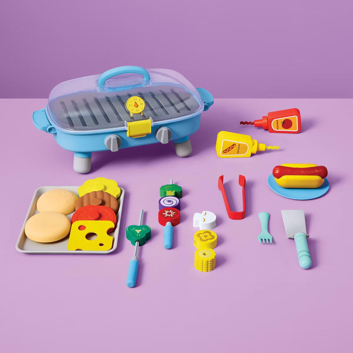 Gigglescape Grill Play Food Set