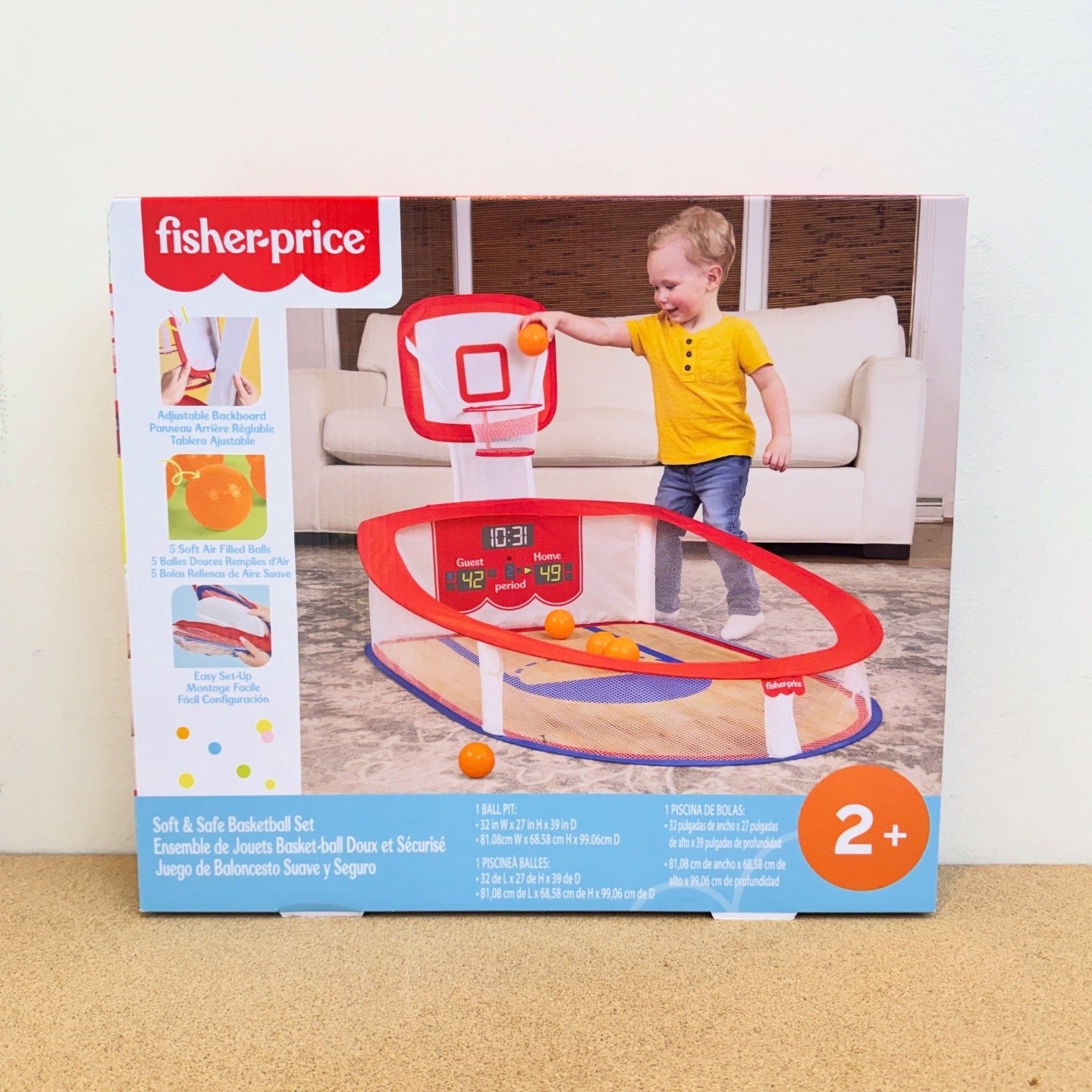 Fisher Price Basketball Pit Soft Play Equipment