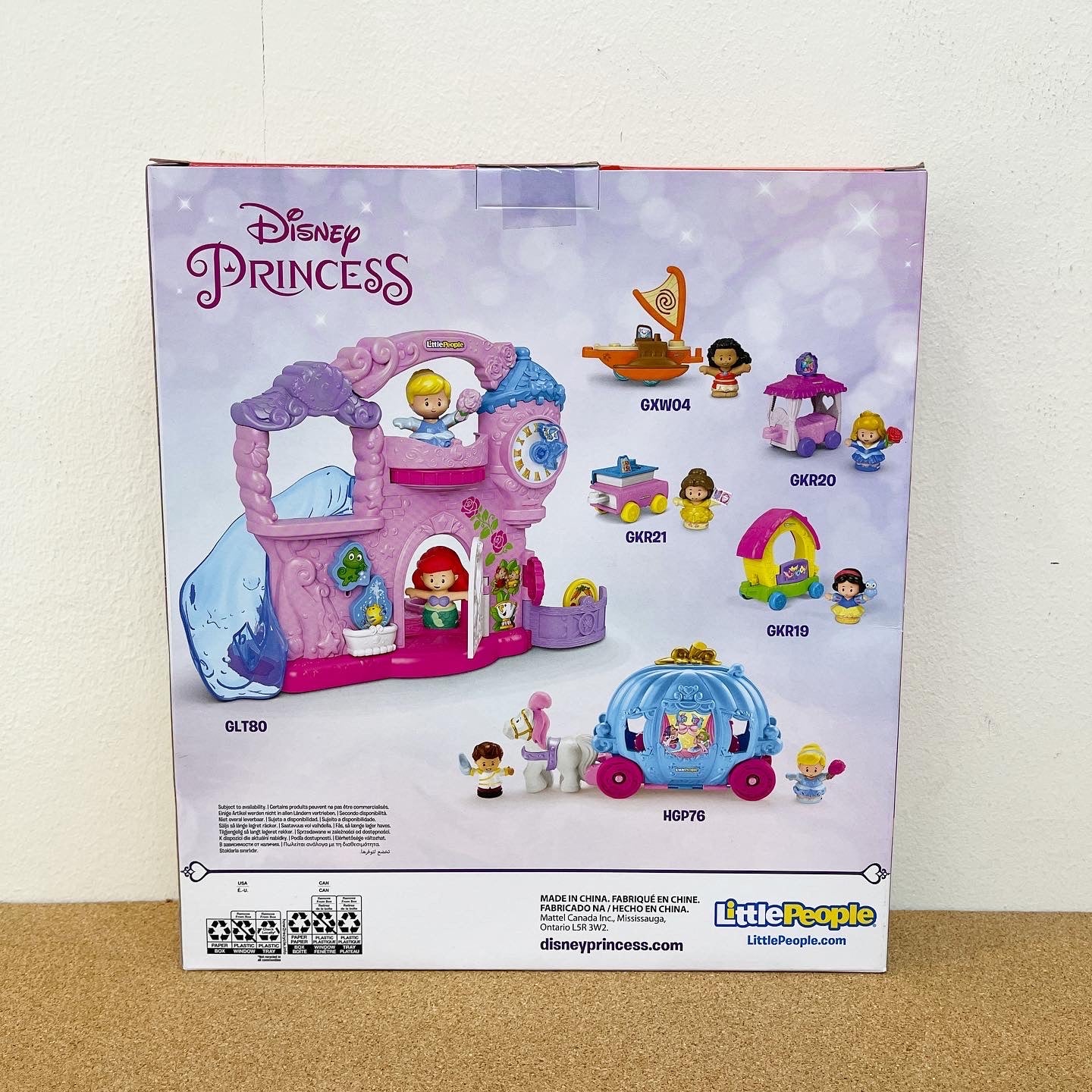 Fisher Price Little People Disney Princess Figure Pack