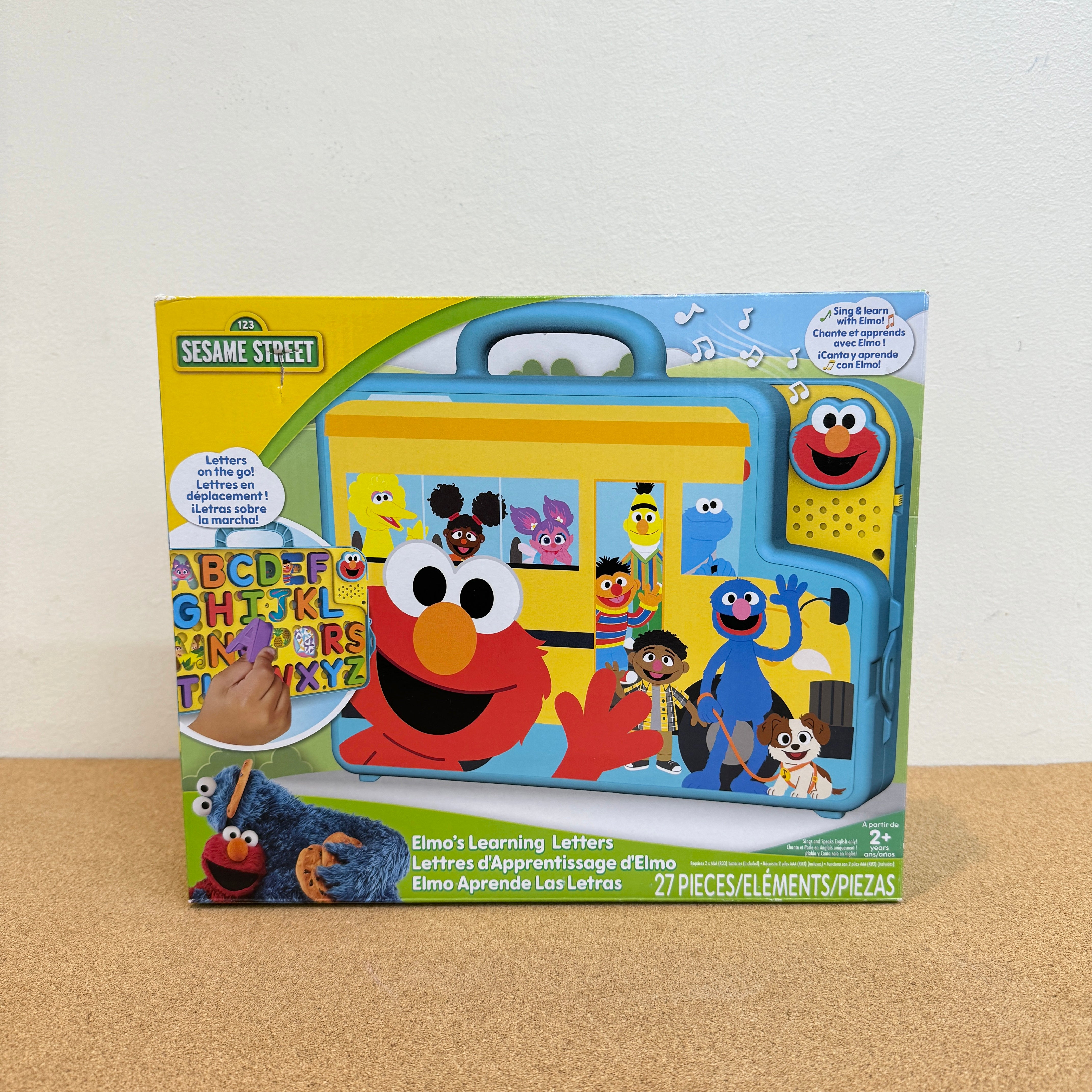 Sesame Street Elmo’s Learning Letters Bus