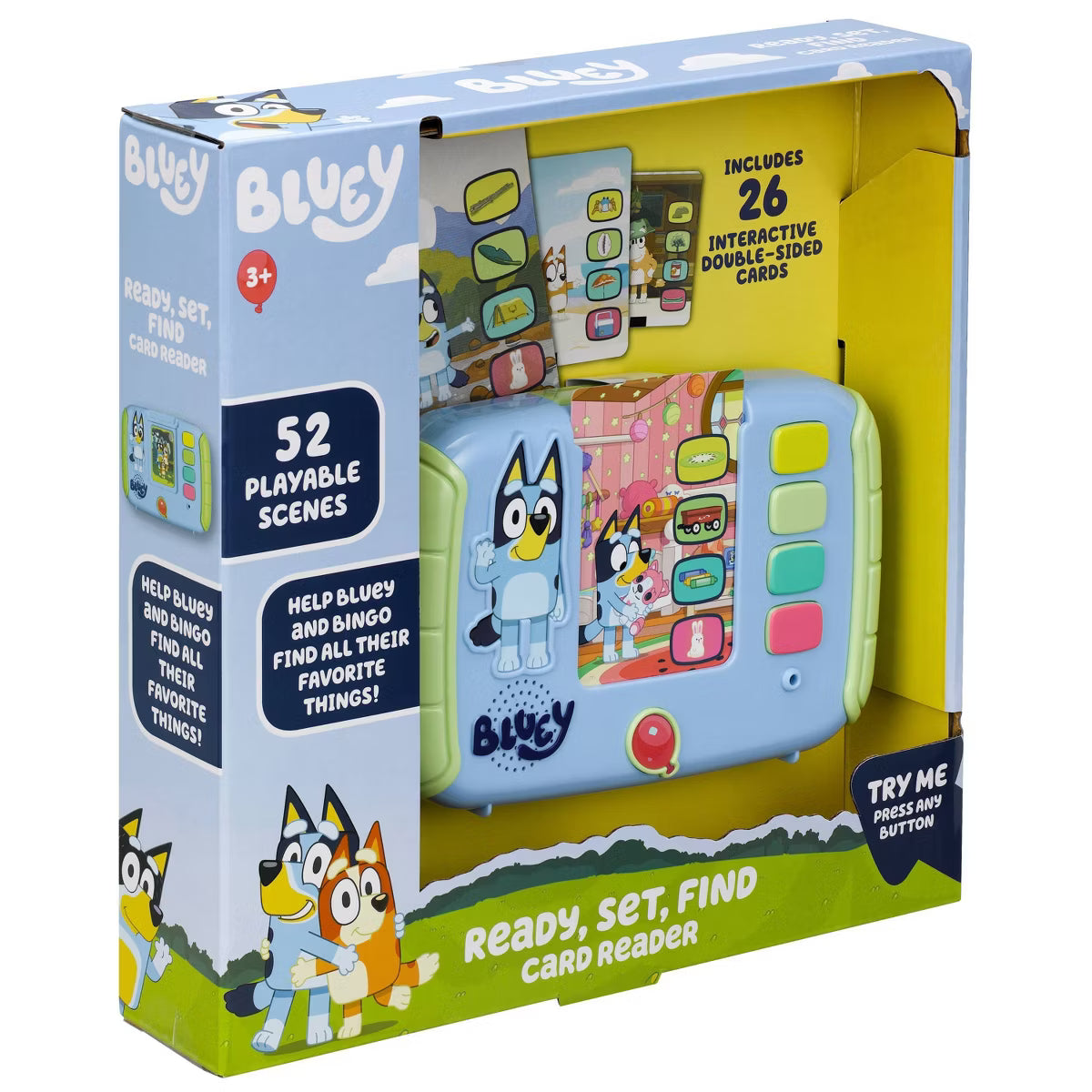 Bluey Treasure Hunt Card Reader