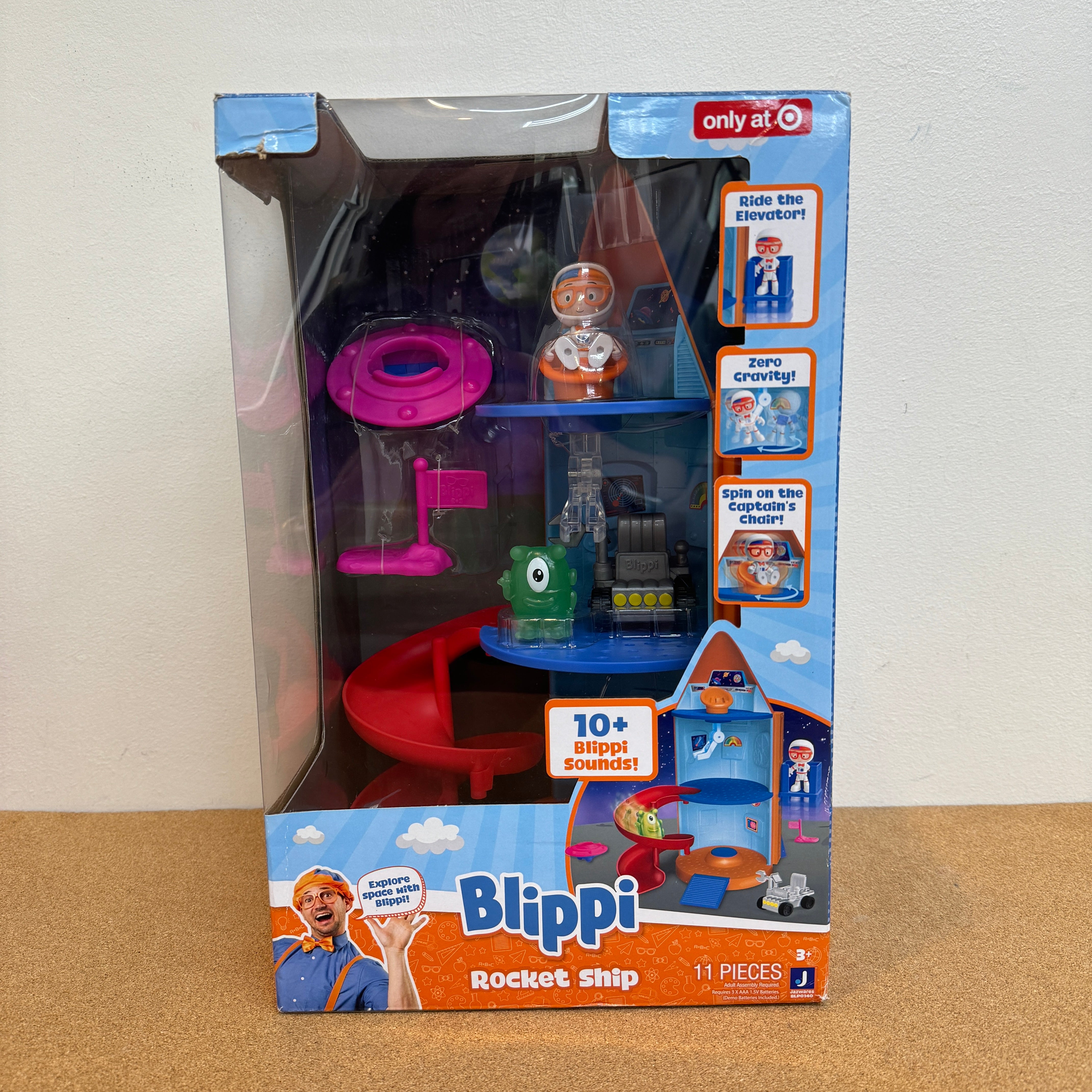 Blippi Rocket Ship Large Playset