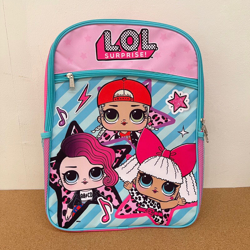 LOL Surprise Stripe Backpack 16”