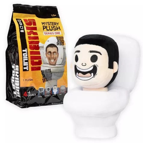 Skibidi Toilet Mystery Plush 11”