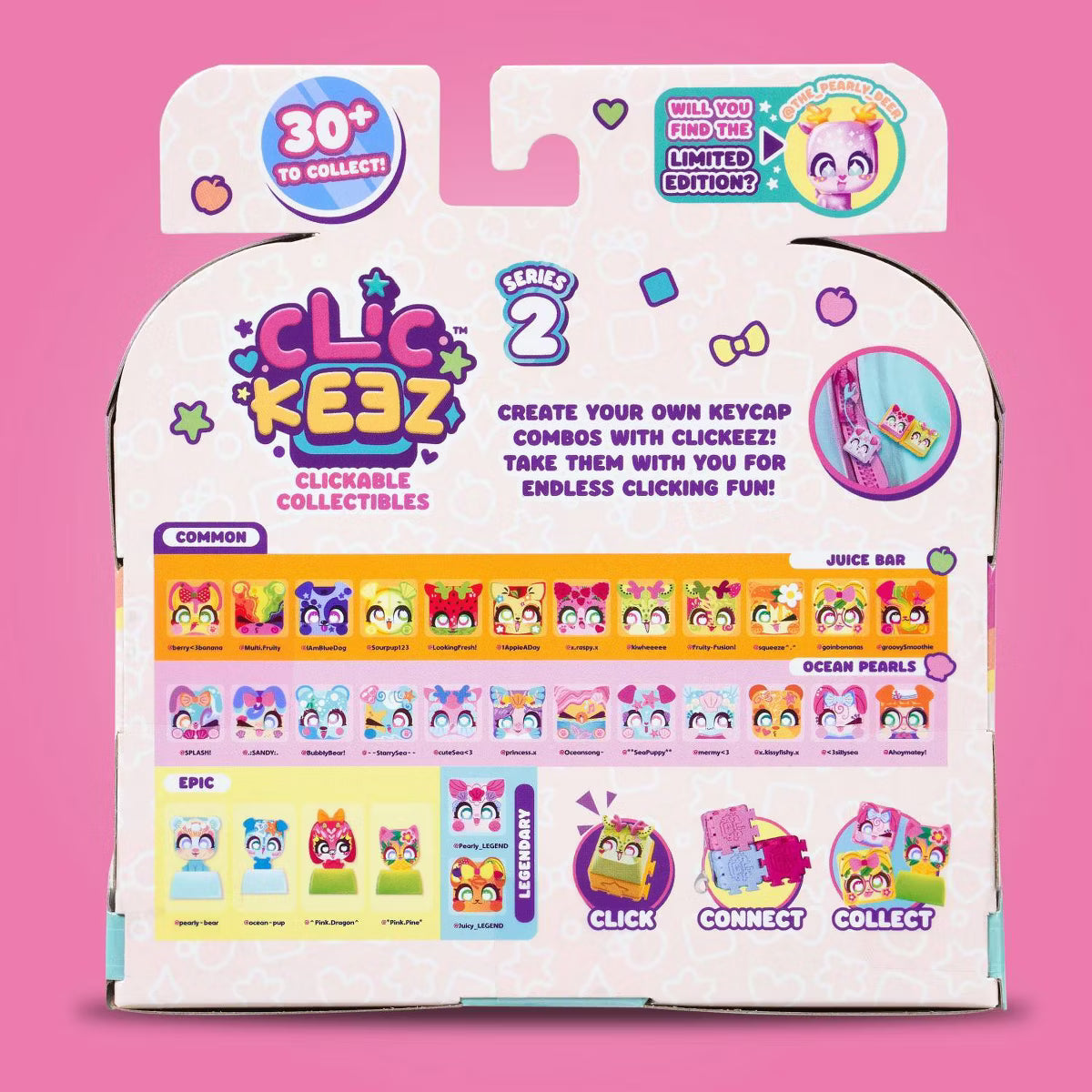 Clickeez Series 2 Collectible 5Pack