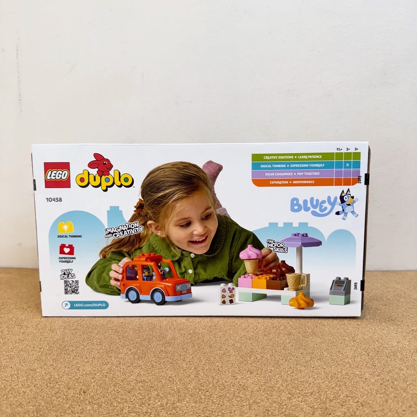 Lego Duplo Bluey Ice Cream Trip Playset