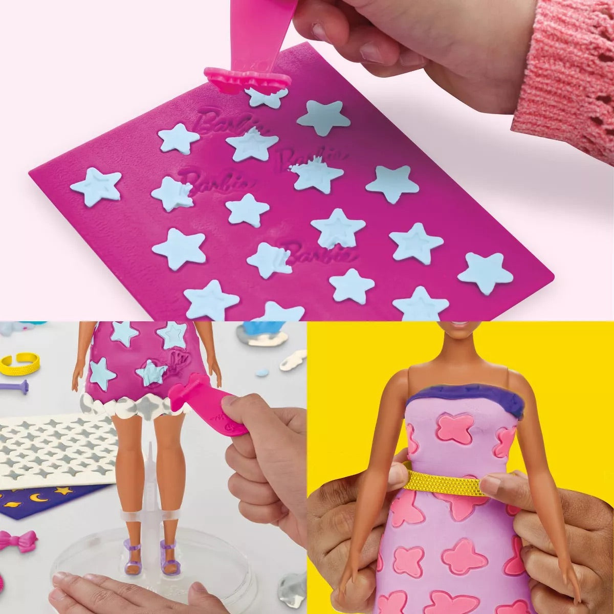 Play Doh Barbie Sparkles and Gems Pattern Pack