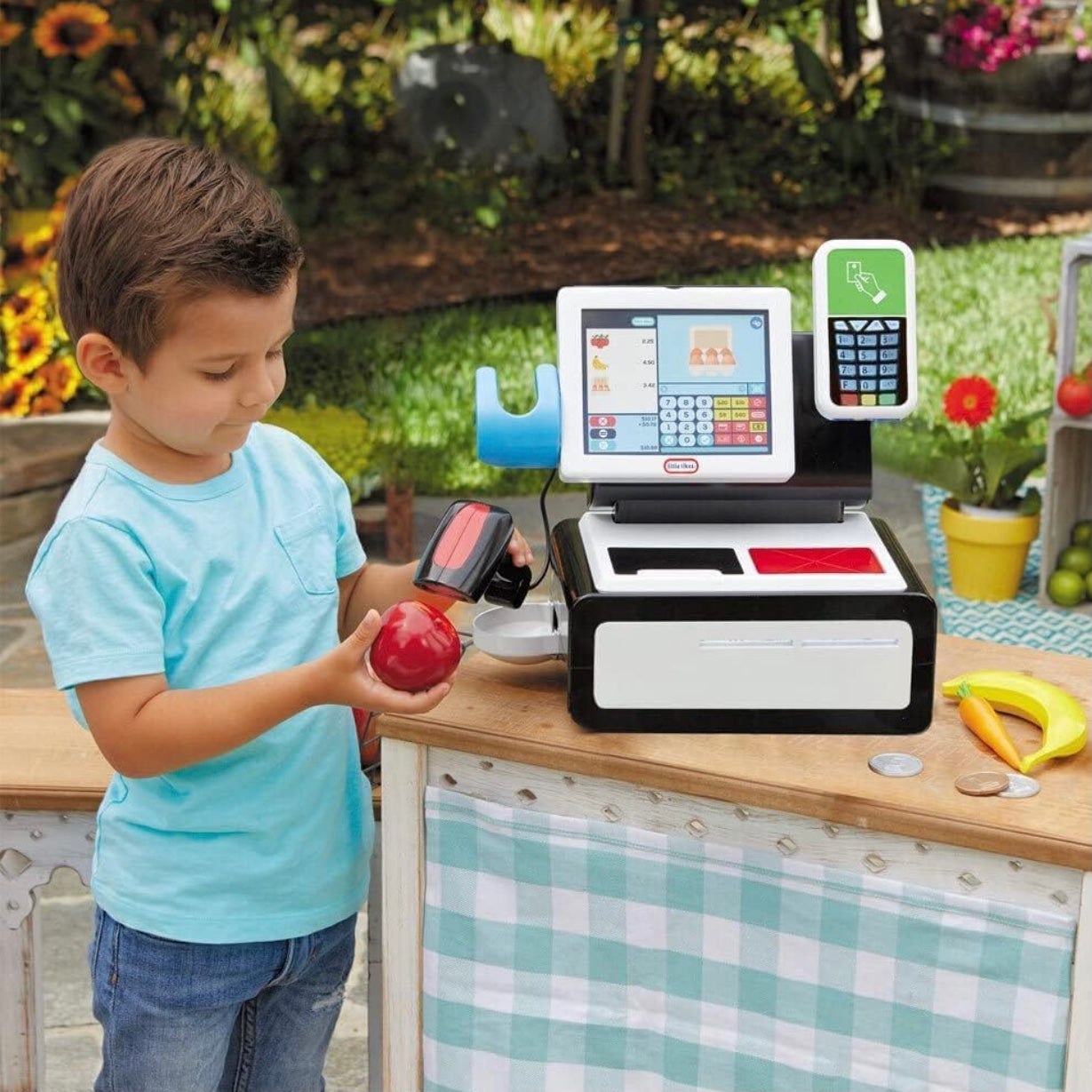 Little Tikes First Self Check Out Stand Cash Register Toy