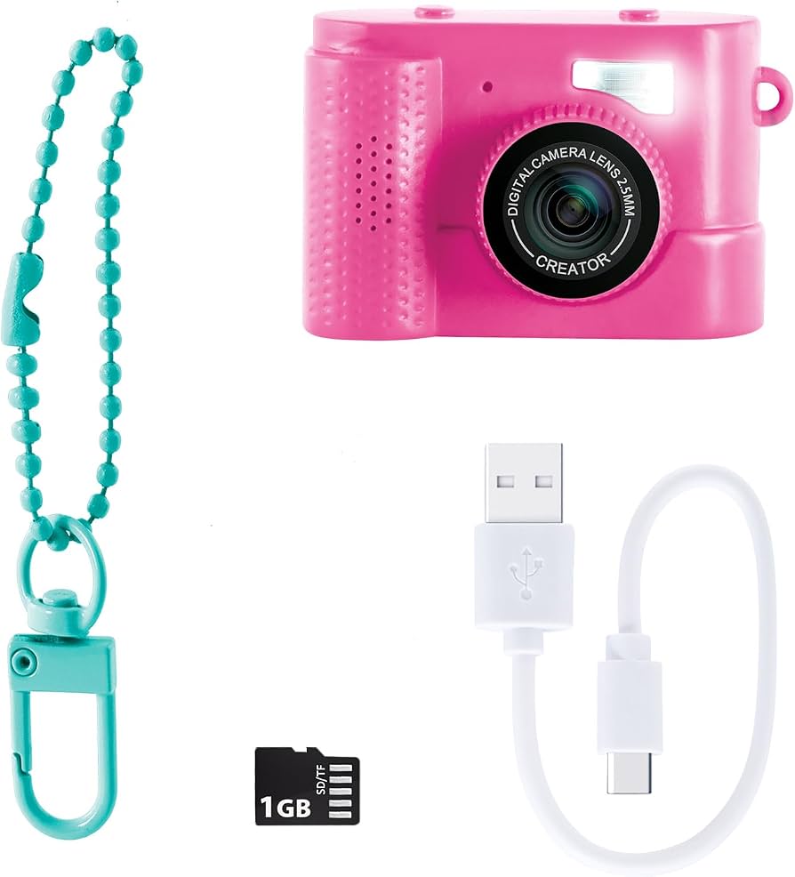 Photo Creator Mini’Cam Compact Digital Camera Pink
