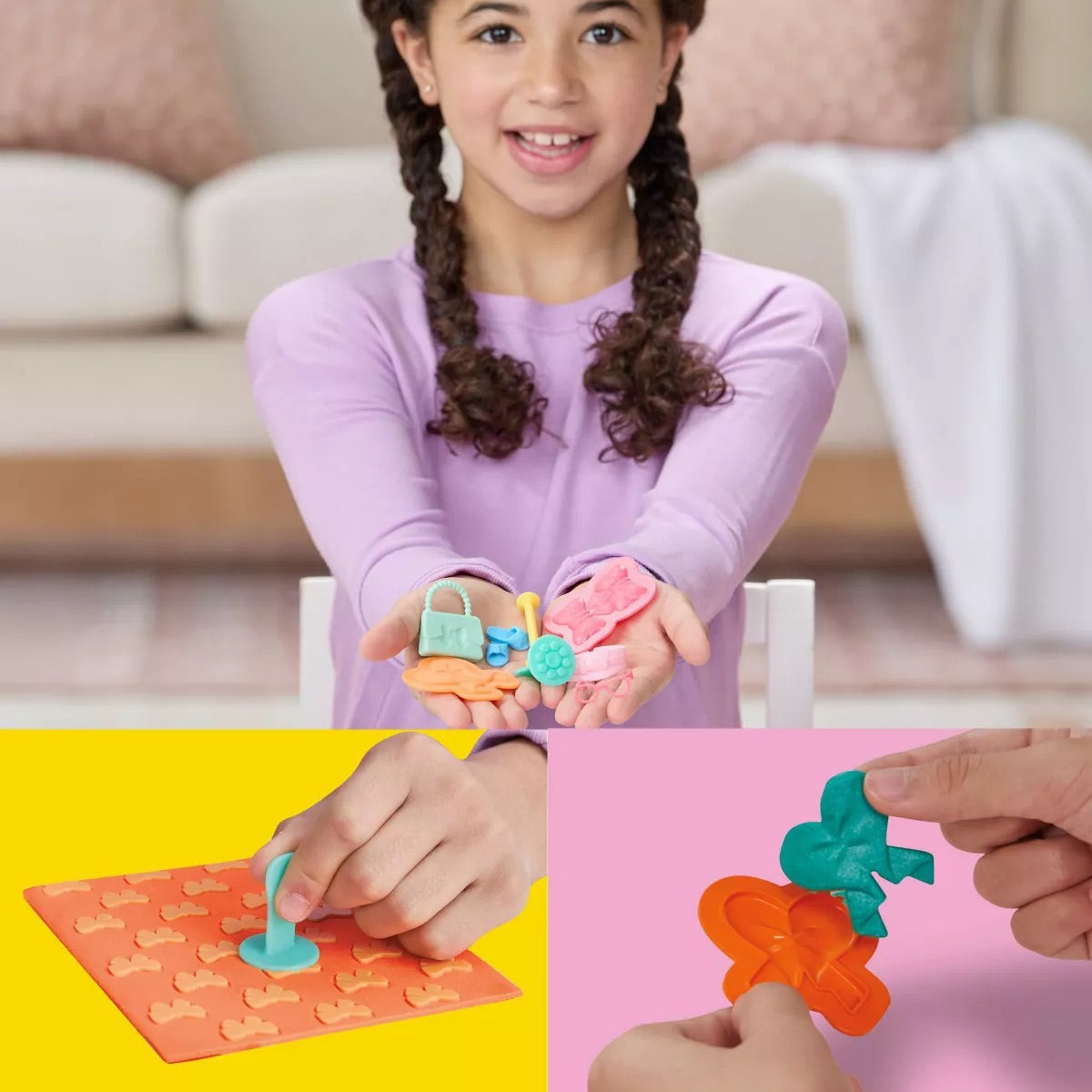 Play Doh Barbie Pearls and Bows Pattern Pack