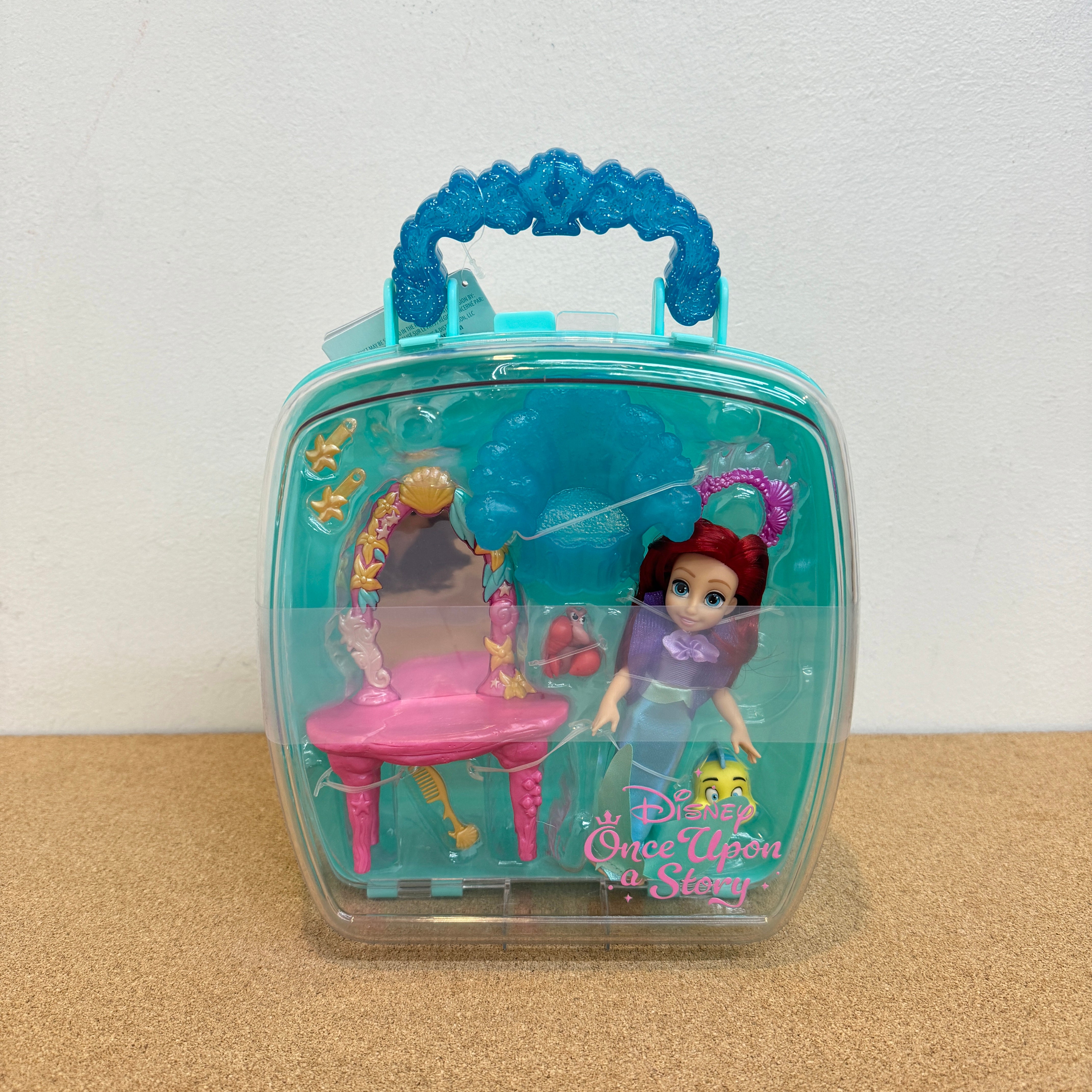 Disney Princess Once Upon A Story Mini Doll Playset - Ariel 5”