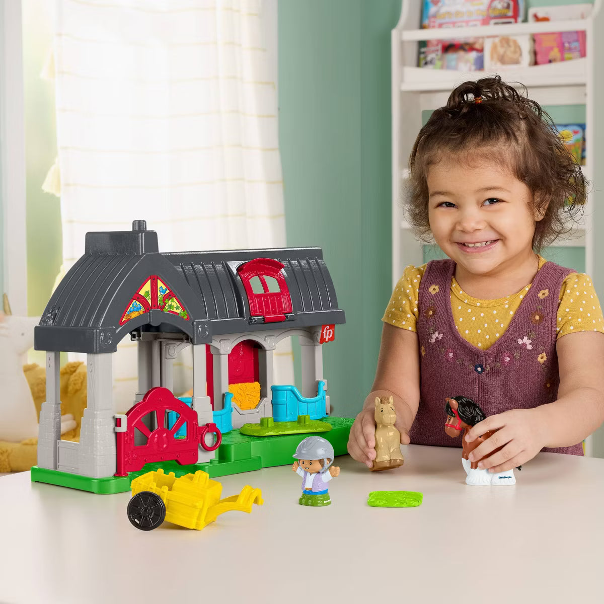 Fisher Price Little People Stable Playset