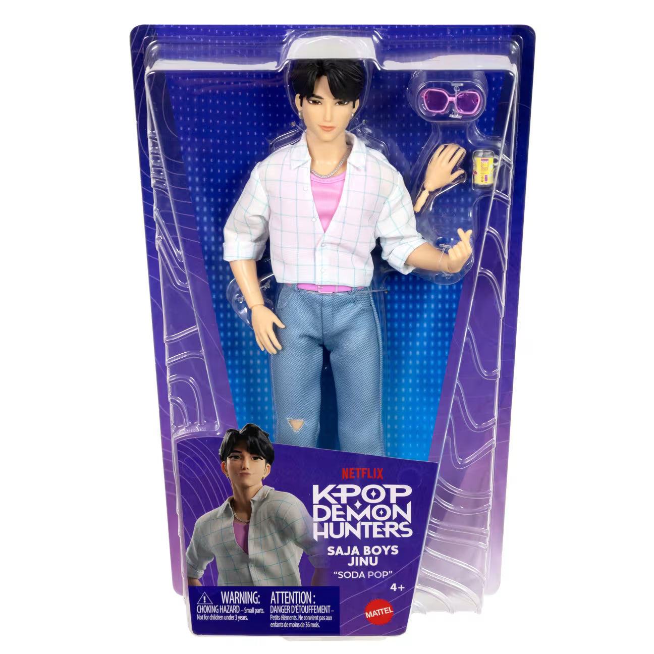 Kpop Demon Hunters Saja Boys Jinu Fashion Doll