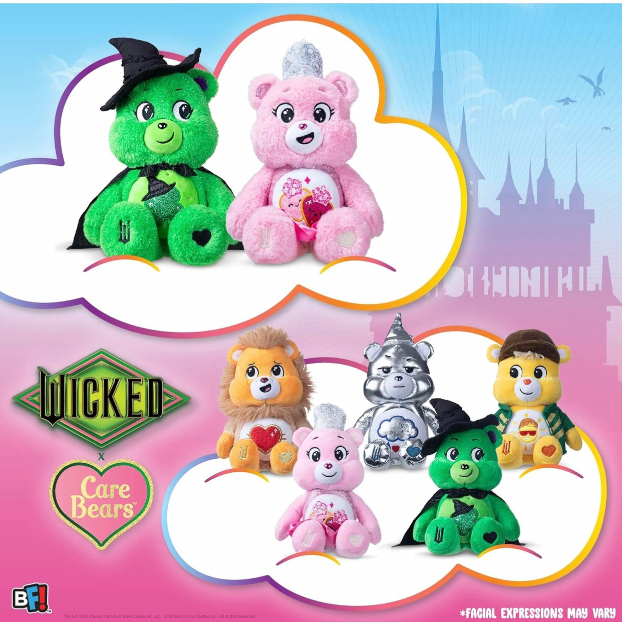 Care Bears x Wicked Love-A-Lot Bear 2PK