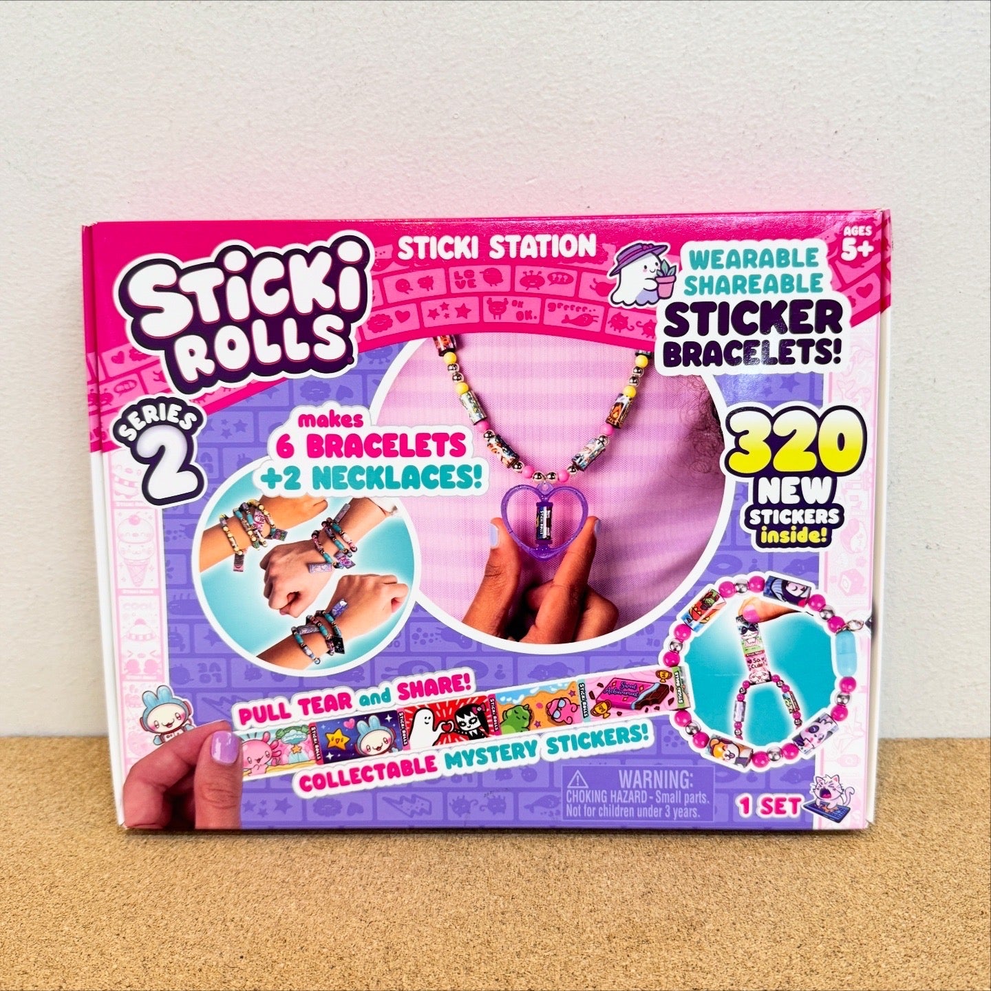Sticki Rolls Series 2 Sticki Station Sticker Jewelry Kit