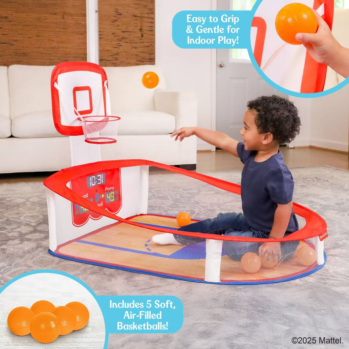 Fisher Price Basketball Pit Soft Play Equipment