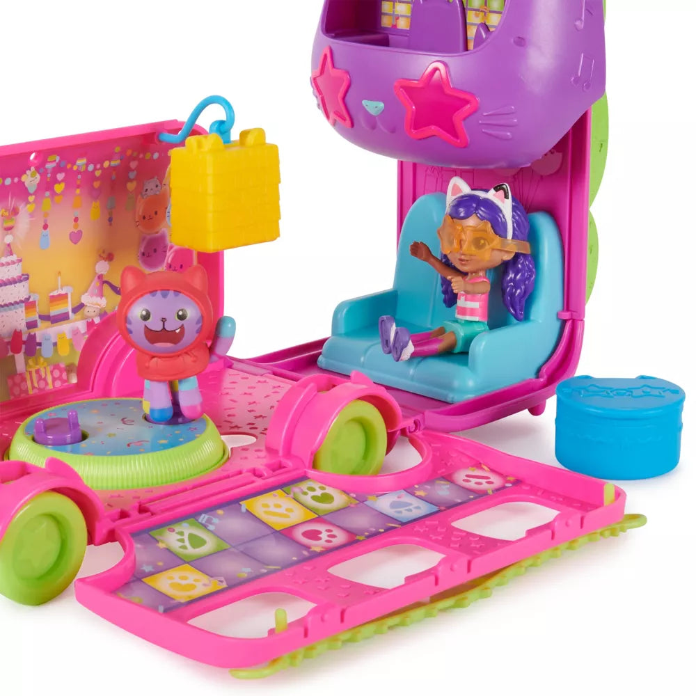 Gabby’s Dollhouse Sprinkle Party Bus Playset