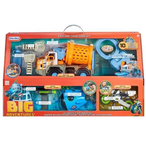 Little Tikes Big Adventure Ultimate Explorer Set- Red