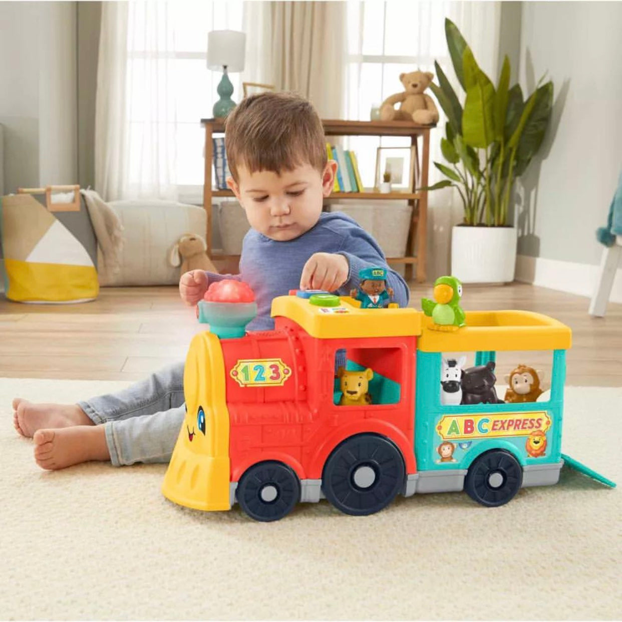 Fisher Price Little People Big ABC Animal Train