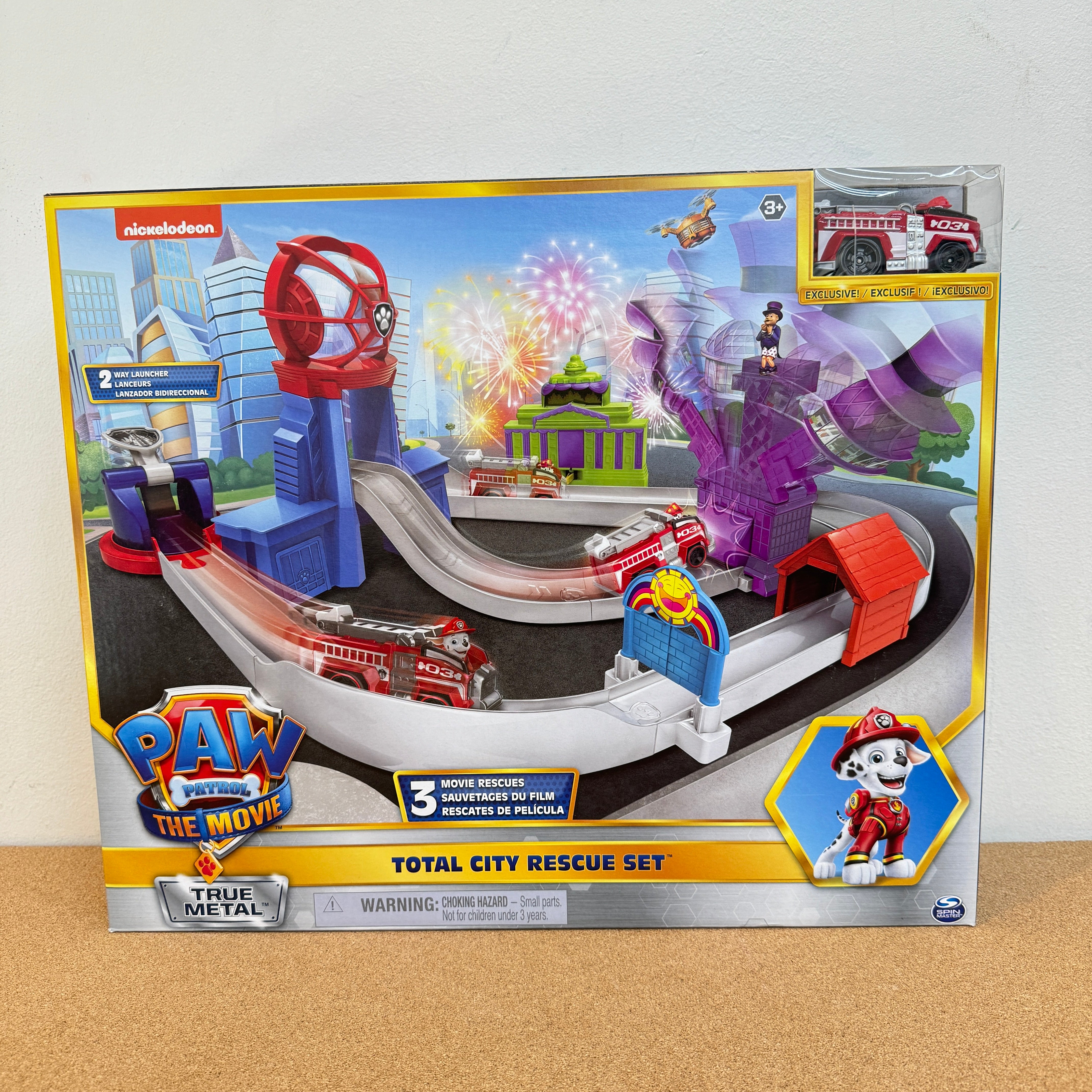 Paw Patrol True Metal Total City Rescue Set