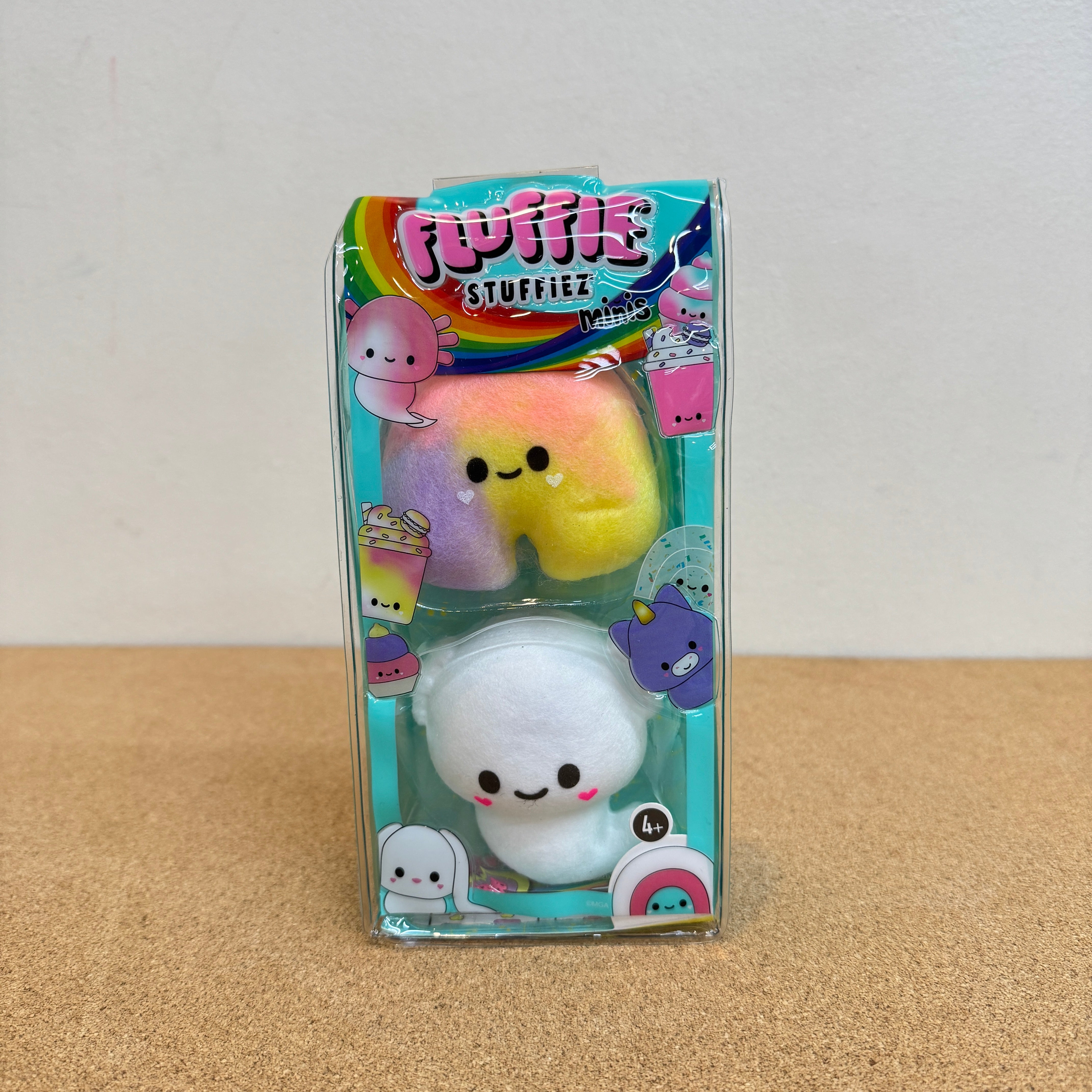 Fluffie Stuffiez Rainbow & Axolotl Minis Collectible Plush