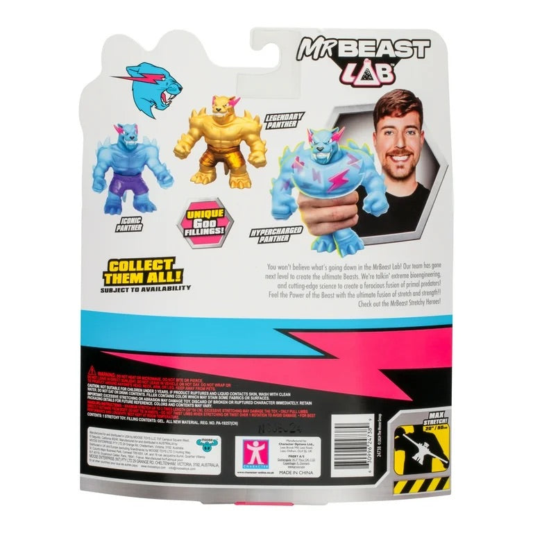 MrBeast Lab Heroez Of Goo Jit Zu Goo Legendary Panther Figure