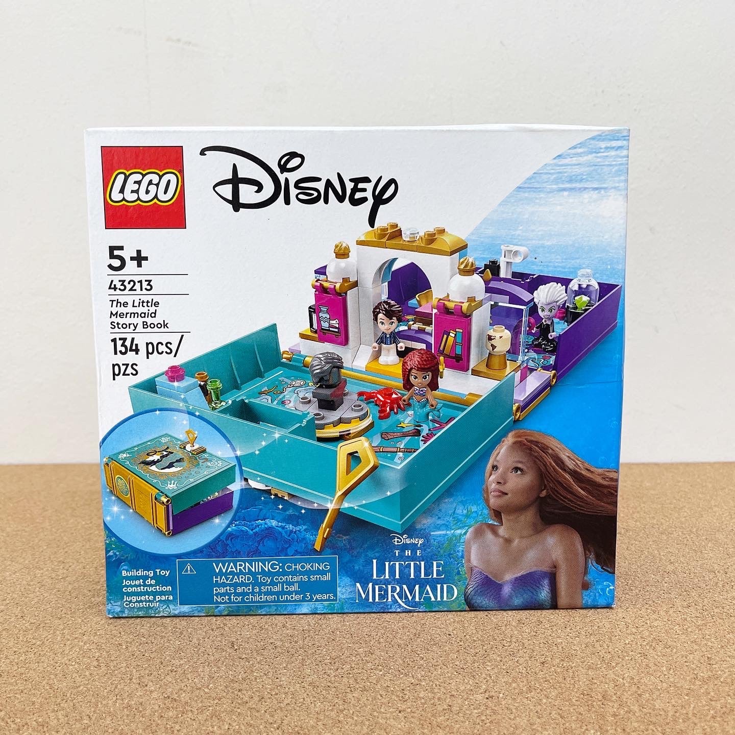 Lego x Disney The Little Mermaid Storybook Playset