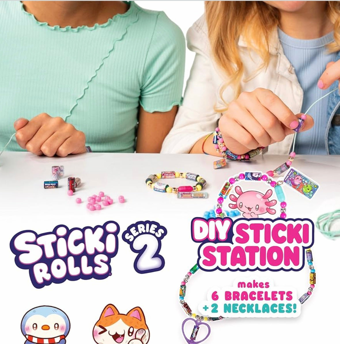 Sticki Rolls Series 2 Sticki Station Sticker Jewelry Kit