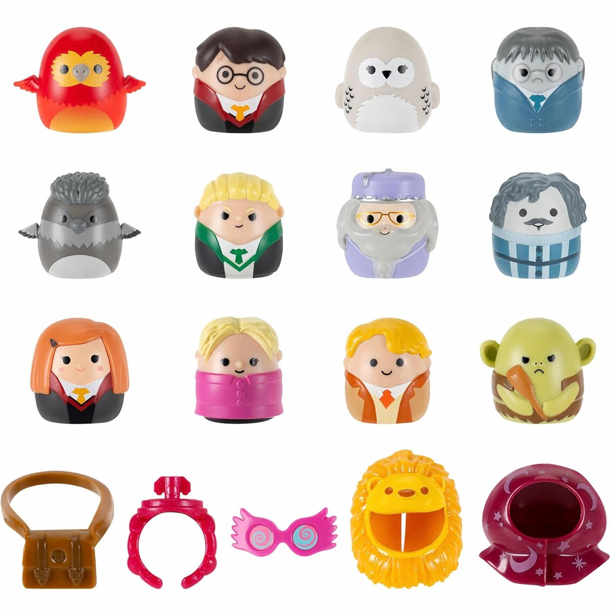 Squish-A-Longs “Harry Potter” Mini Squish Accessory 12Pack