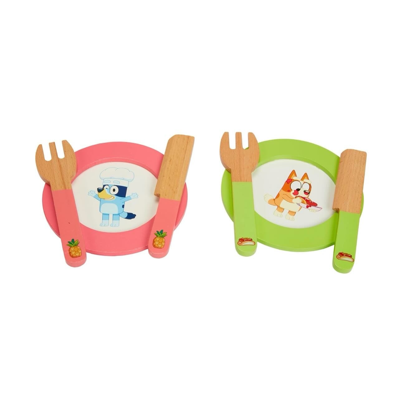 Bluey Wooden Bbq and Salad Set