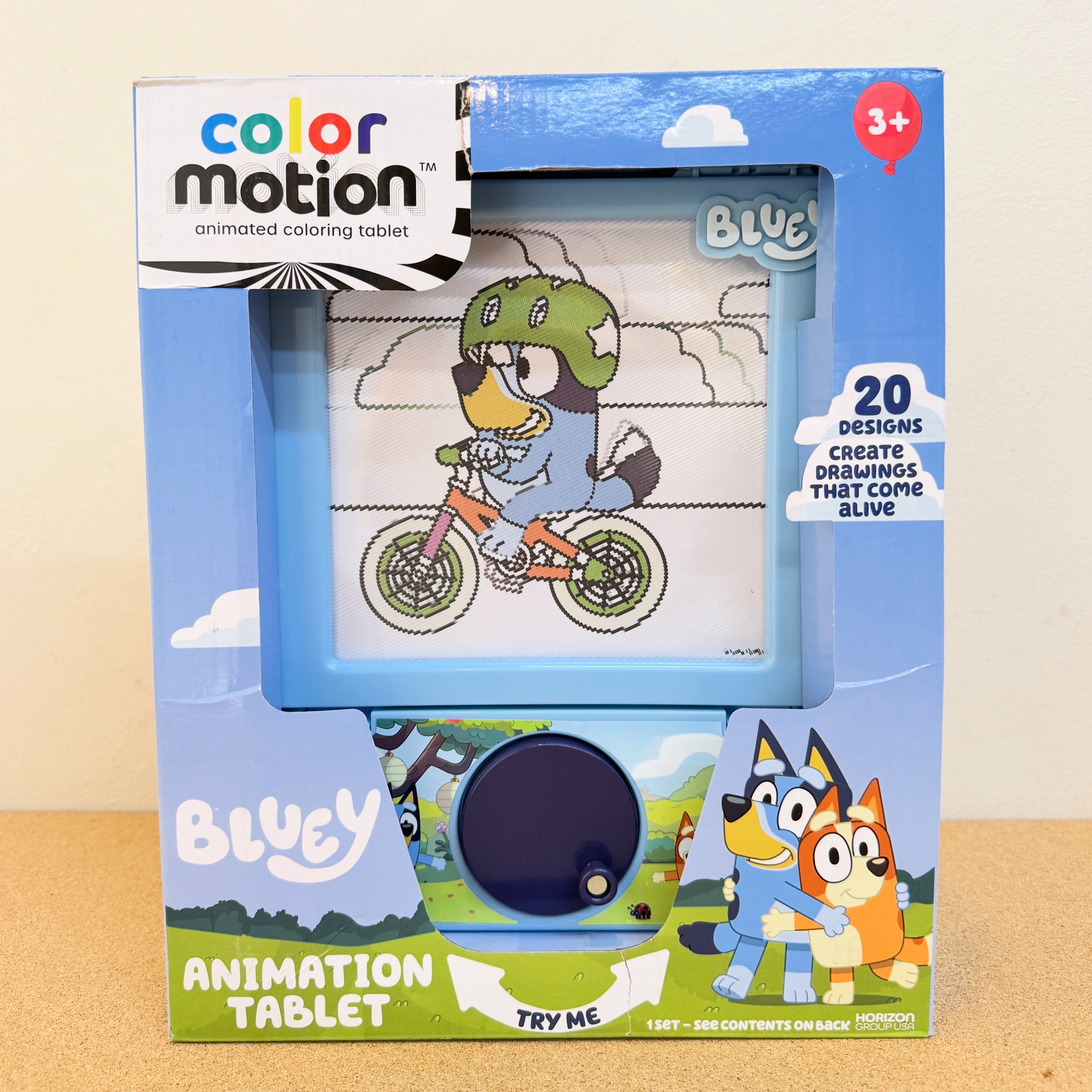 Bluey Color Motion Animation Tablet