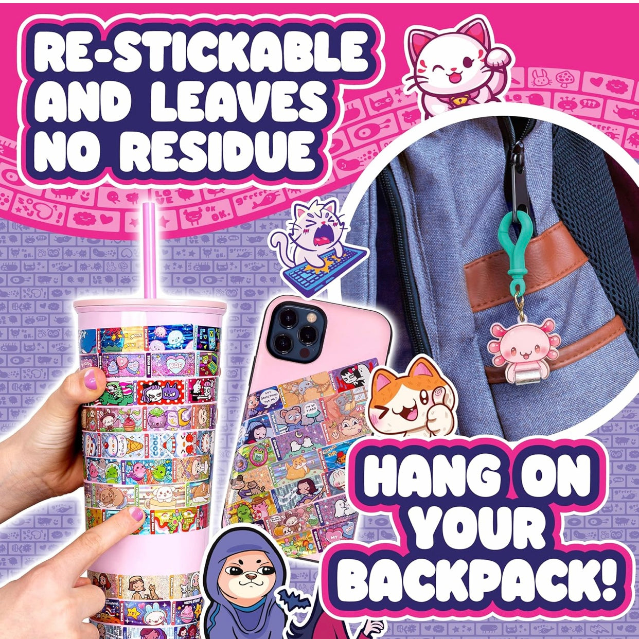Sticki Rolls Series 2 Pendant Pack