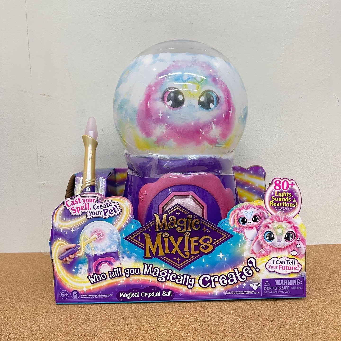 Magic Mixies Sparkle Crystal Ball- Pink