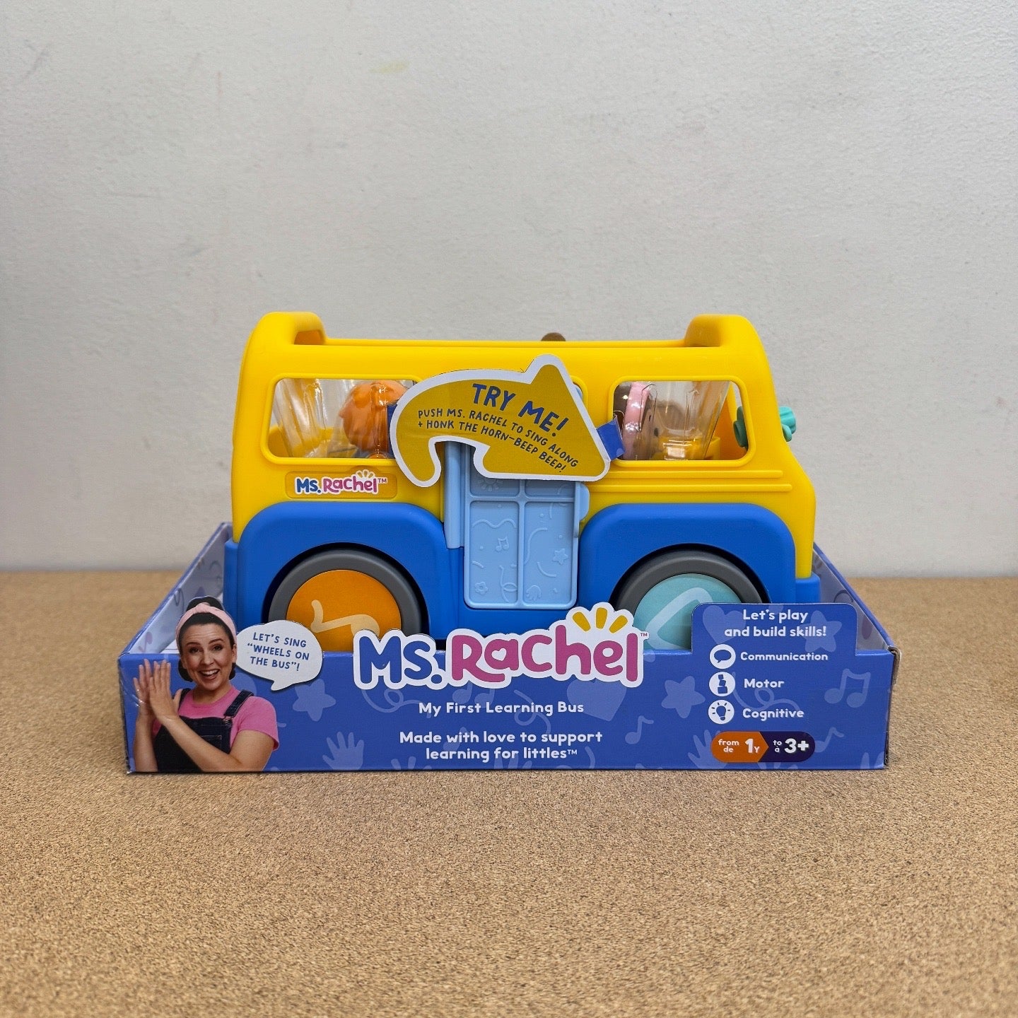 Ms. Rachel My First Learning School Bus