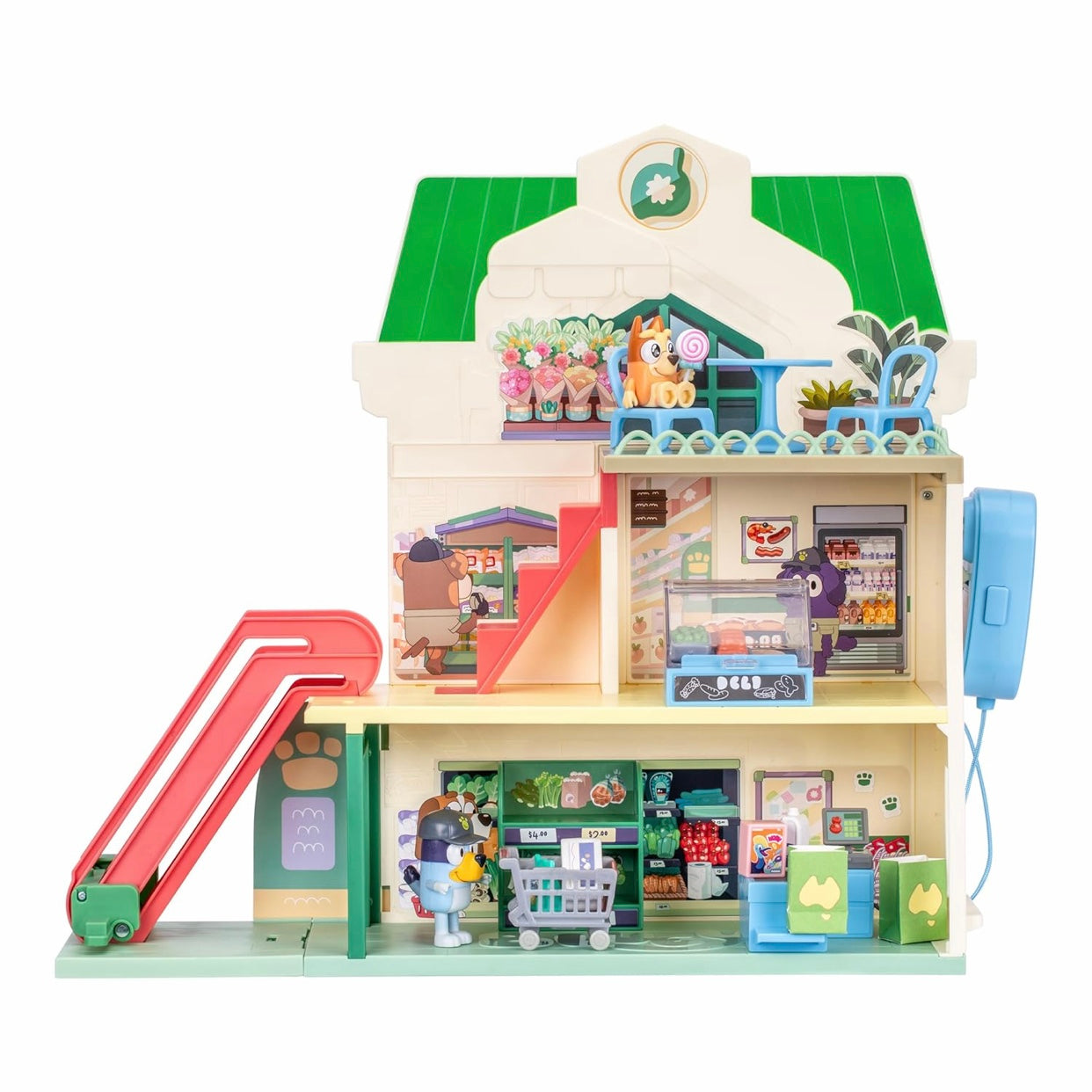 Bluey and Bingo Supermarket Playset