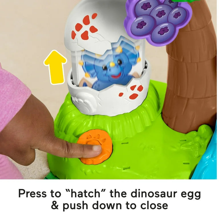 Fisher Price Little People Dinosaur Village & Play Mat Toddler Playset