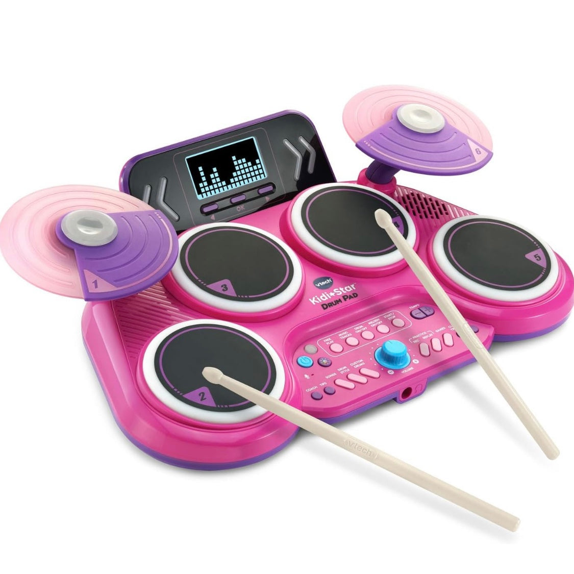 Vtech Kidi Star Drum Pad - Pink