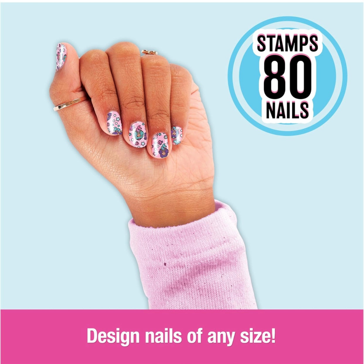 Cool Maker Go Glam Nail Stamper Refill - Unicorn & Mermaid