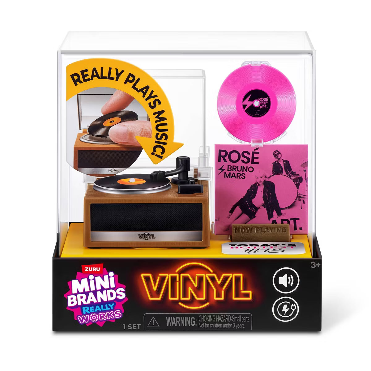 Mini Brands Really Works Vinyl Player