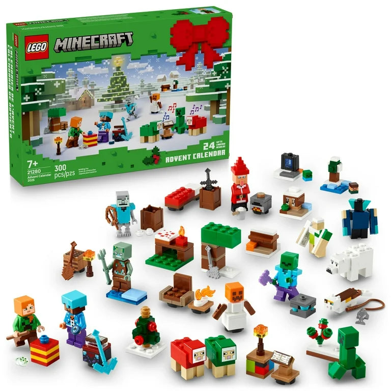 Lego Minecraft 2025 Advent Calendar