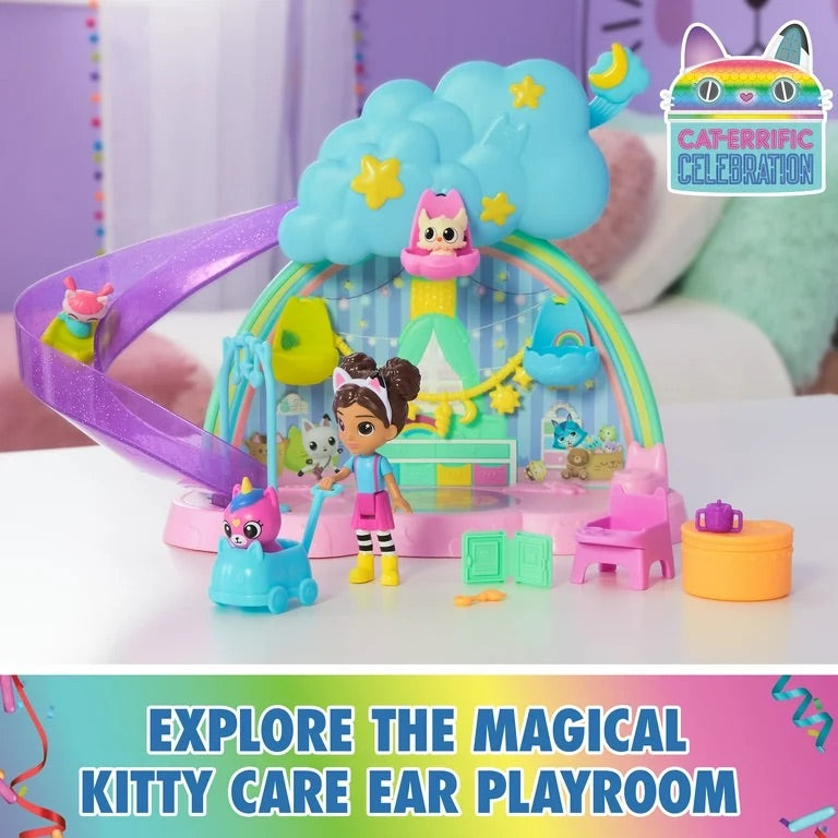 Gabby’s Dollhouse Kitty Care Ear Purrfect Playroom